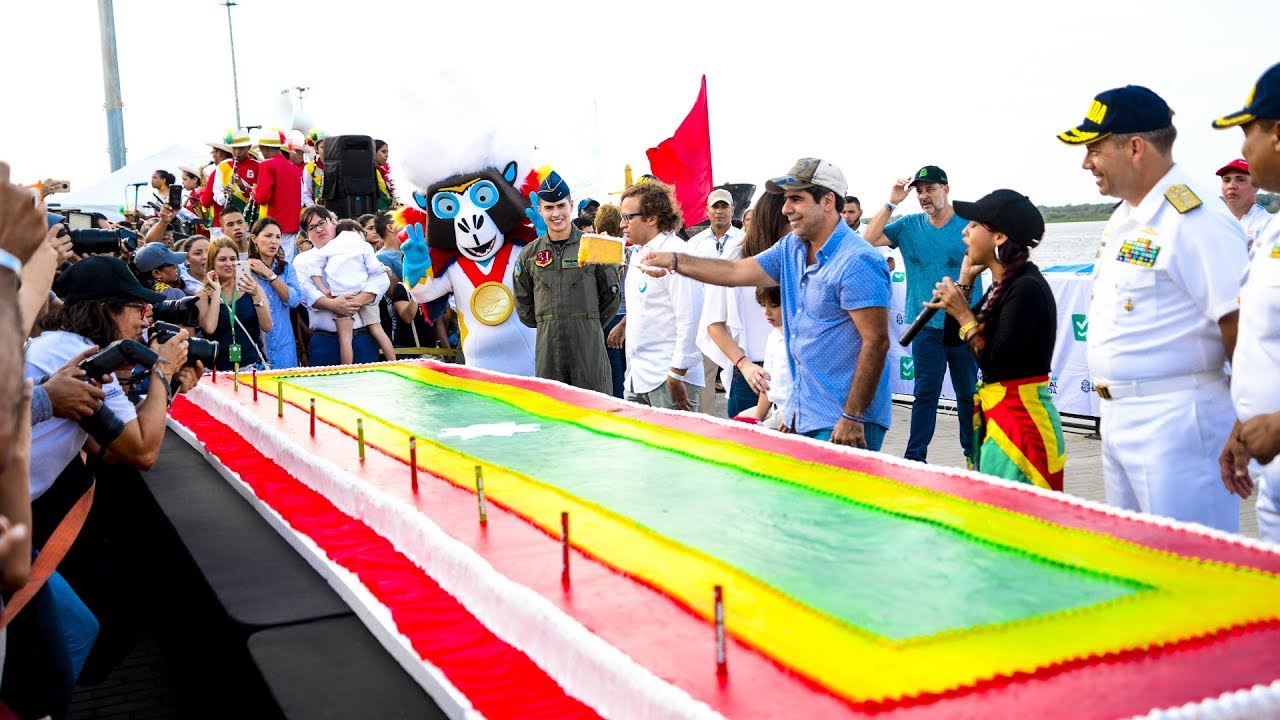 En el Gran Malecón, los barranquilleros le cantaron el cumpleaños a su ciudad riohacha trabajos