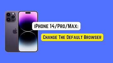 How To Change The Default Browser on iPhone 14 Pro/Max | From Safari to Chrome, Mozilla, Opera & etc