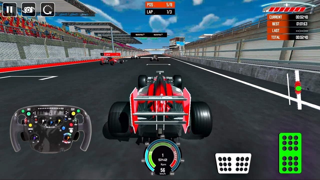 Real Formula Car Racing Game. Android Gameplay