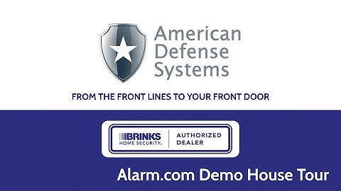 Tour of the Alarm.com Demo House: American Defense Systems: Tour of the Alarm.com Demo House