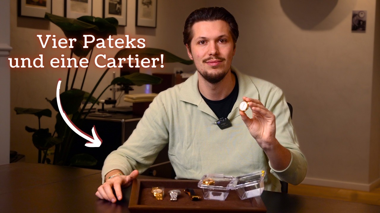 Fünf Uhren ersteigert! | Patek Philippe & Cartier | WERNER-WATCHES