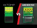 Hotone XTomp VS DOD Juice Box FX51