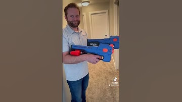 Stock vs Mod. Nerf Rival Charger #theencefamily #nerfmod #milwaukee #dadlife