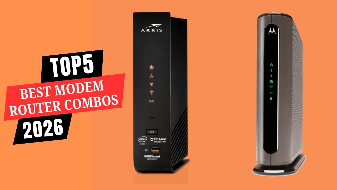 Top Rated Router Modem Combo Best Modem Router Combos in 2026 - YouTube