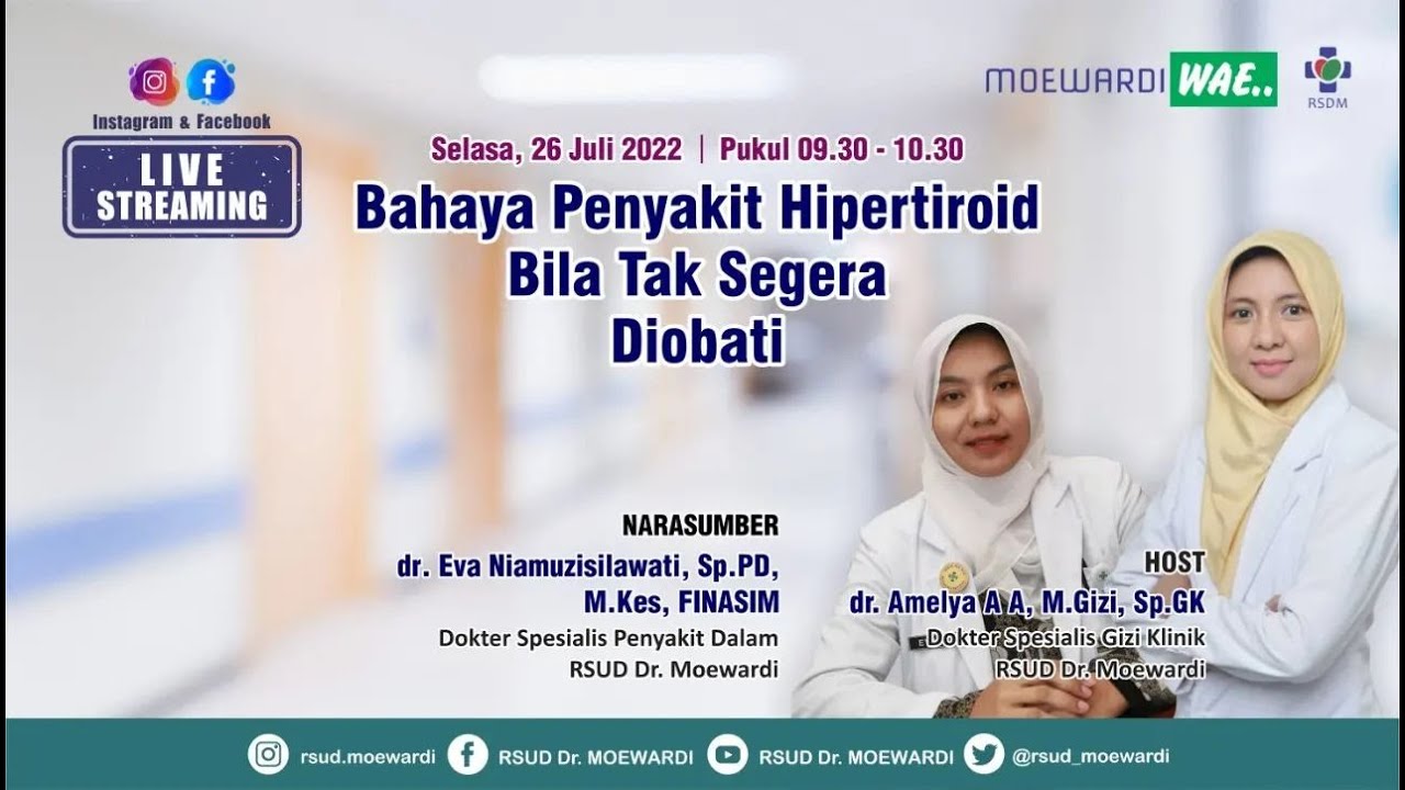 Bahaya Penyakit Hipertiroid Bila Tak Segera Diobati  | MoewardieWAE #173