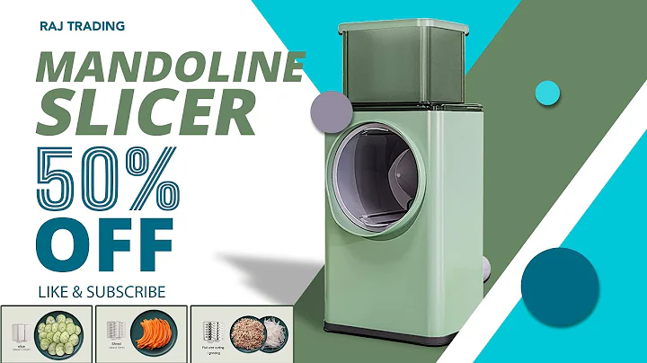 Round Mandoline Slicer Salad Maker, Cutting for Vegetable, Fruits with Large Feed (RAJ TRADING)