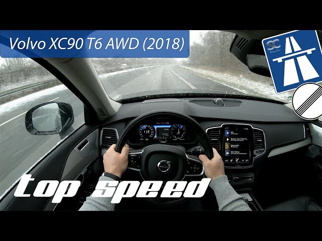 Volvo Xc90 T6 Awd 2018 On German Autobahn Pov Top Sd Drive Volvo Xc90 T6 Awd 2018 On German Autobahn Pov Top Sd Drive You