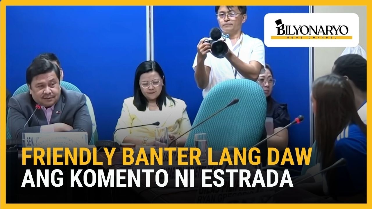 Jinggoy Estrada, nilinaw na ‘friendly banter’ lang ang pabalat-bungang hirit kay Kiko Pangilinan
