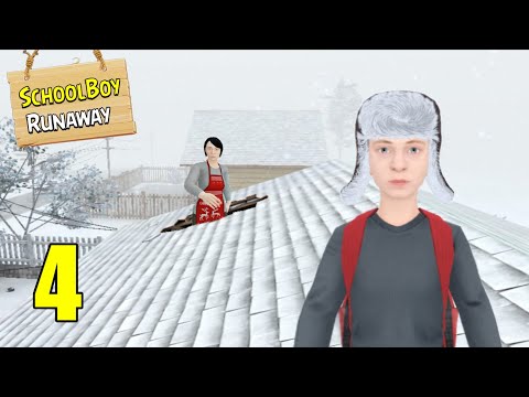 FINALLY I ESCAPED FROM THE ROOF | SCHOOLBOY RUNAWAY GAMEPLAY 
