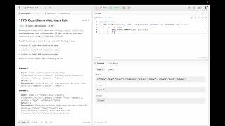 Count Items Matching A Rule