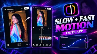 Slow & Fast Motion in Edits App, Speed Editing Tutorial😱🔥 screenshot 4