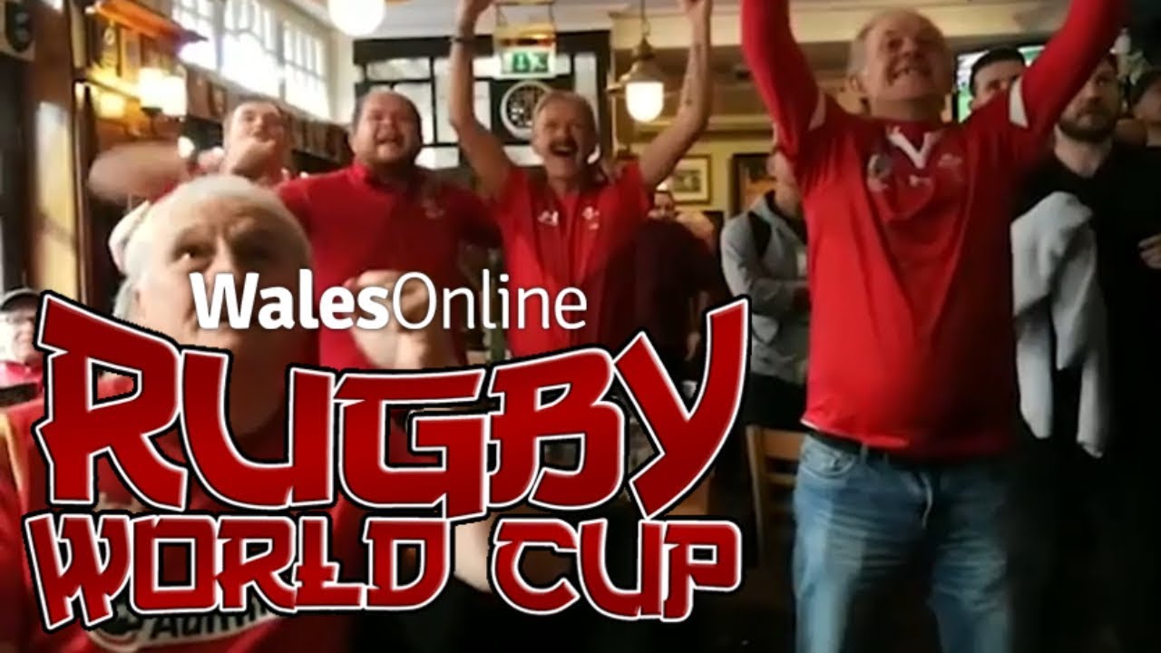 Welsh fans go crazy as Wales beat France to reach Rugby World Cup semi-finals in Japan