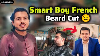 How To Smart Boy French Bread Cut✂️🪒 |  Full Tutorial Video✨ | Easy Tips Step By Step Tutorial 📷