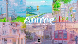 Premium Lightroom Preset: Anime preset editing tutorial|Lightroom preset free download Dng&Xmp files screenshot 4