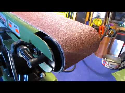 Repair Broken Part on the New belt sander - YouTube