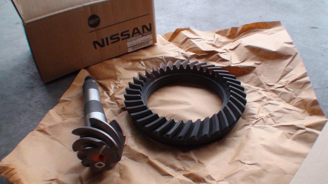 Testing 5.14 rear differential gears, 2003 Nissan Frontier 2wd gear