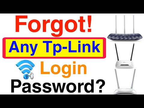 How to Reset TP Link WiFi Router Password | Forgot TP Link Router Password | Reset Admin Password