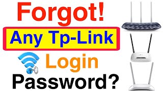 How to Reset TP Link WiFi Router Password | Forgot TP Link Router Password | Reset Admin Password
