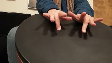 Frame Drum Free-Hand Style Finger Rolls Part 2:  6-Beat Finger Rolls