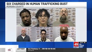 Six men arrested in Morgan County Anti-Human Trafficking Operation