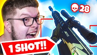 The BEST SNIPER IN WARZONE SEASON 5 *1 SHOT* ?️ (Modern Warfare Warzone)