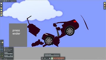 Algodoo Car Crash 3