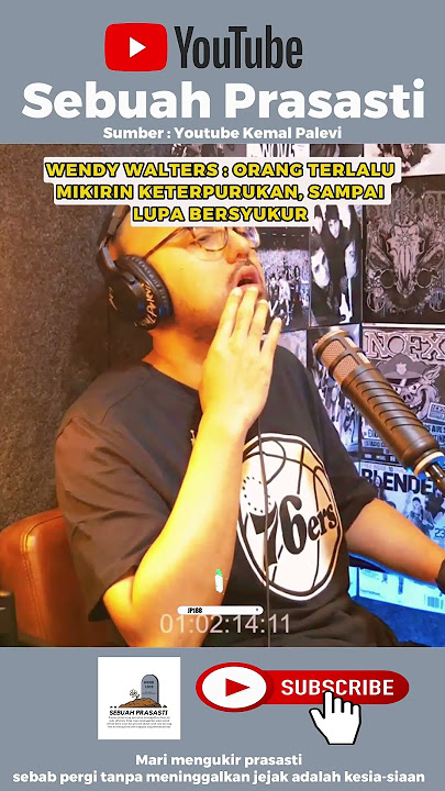 ORANG SERING LUPA BERSYUKUR SAMA HAL KECIL #wendy #kemalpalevi #sebuahprasasti