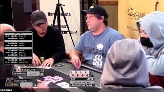 Roughrider Poker Tour Summer Spectacular Series Event #4 $415 Level 9 - 10 Spirit Lake Casino