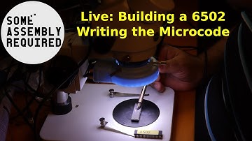Live: Writing microcode for an FPGA 6502