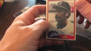 Old Rare 1981 Topps Cello Pack Rip - HOF on Front AND Back