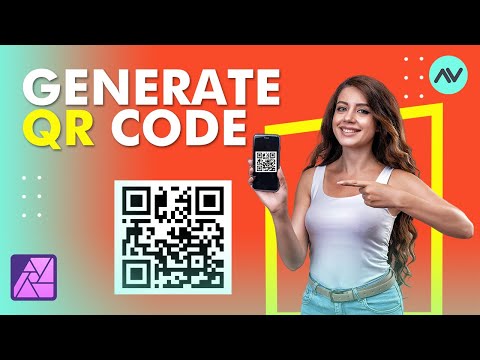 Generate a QR Code in Affinity Photo (Version 2.5) | Affinity Photo Tutorial