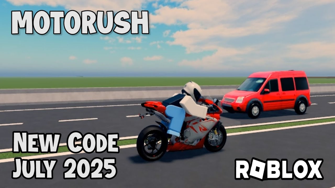 Roblox MotoRush New Code July 2025 YouTube 