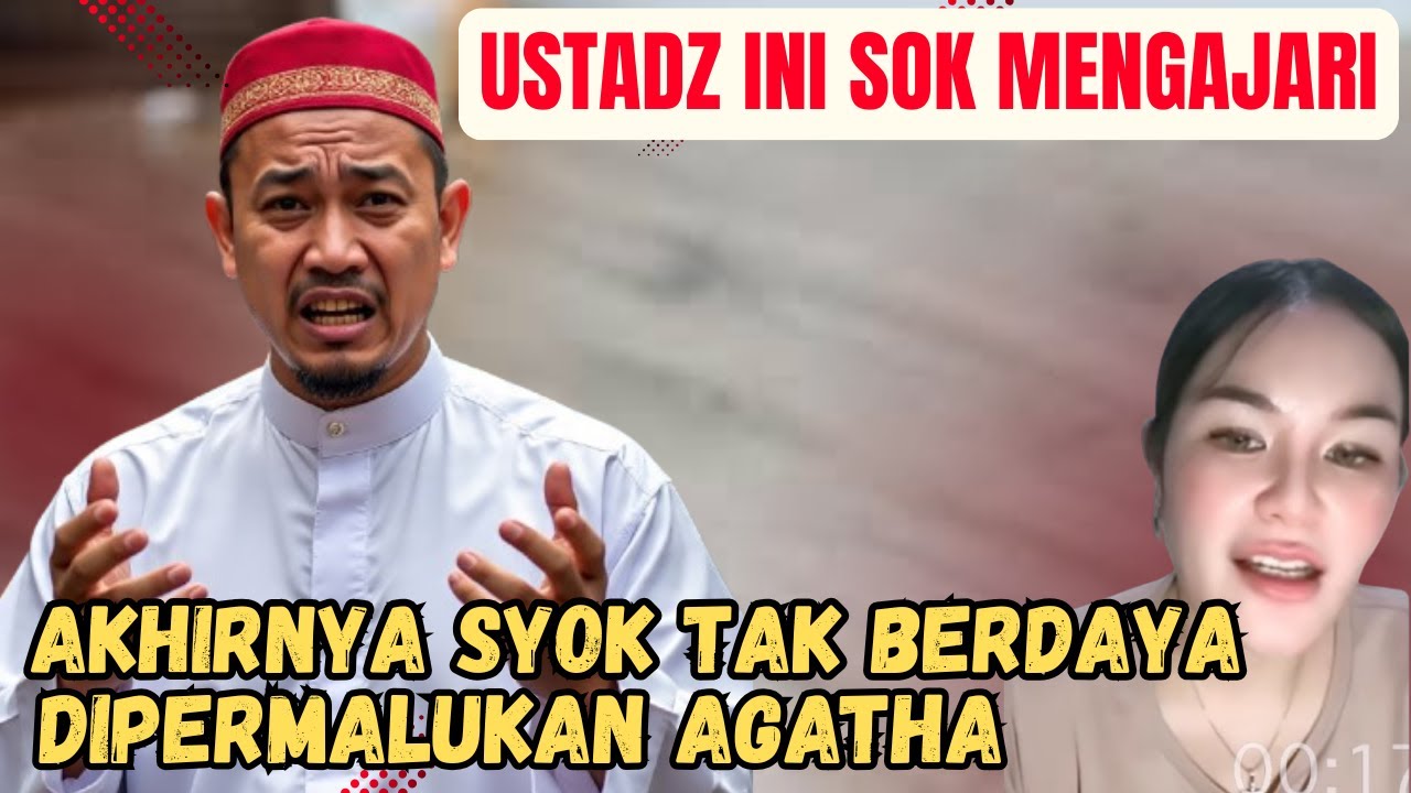 USTADZ INI SOK INGIN MENGAJARI AGATHA! AKHIRNYA SYOK TAK BERDAYA DIHADAPAN AGATHA!!