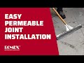 ROMEX ECOFINE Permeable Jointing Installation Pressure Washer Safe ROMEX ECOFINE Permeable Jointing Installation Pressure Washer Safe