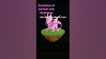 evolution of surfant into hydragon #dynamons
