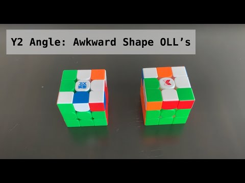 All Awkward Shape OLL's From y2 Angle