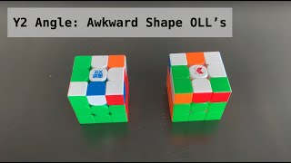 All Awkward Shape OLL's From y2 Angle