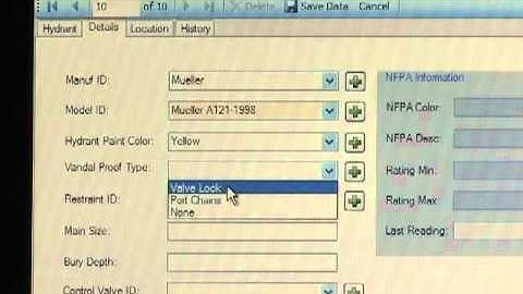Exporting to QSI Using Existing Hydrant List:  Creating Hydrants in IMS