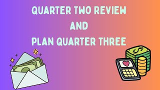 Quarter Two Review and Setting Up Quarter Three Plans