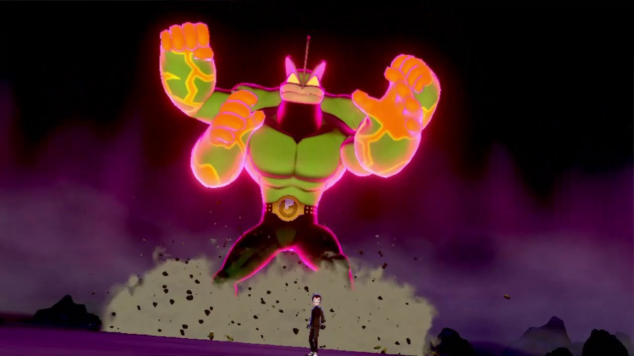 Shiny Gigantamax Machamp - Let's go Pikachu