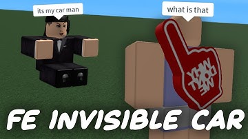 ROBLOX FE Invisible Car Script