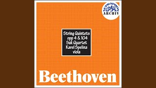 String Quintet in E flat major, Op. 4 - Andante