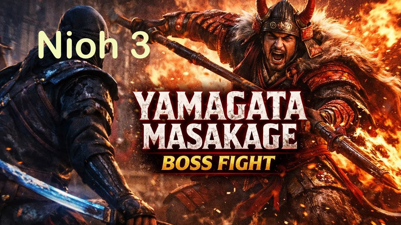 Yamagata Masakage – Full Boss Fight (Nioh 3) This Guy Hits HARD 😆 