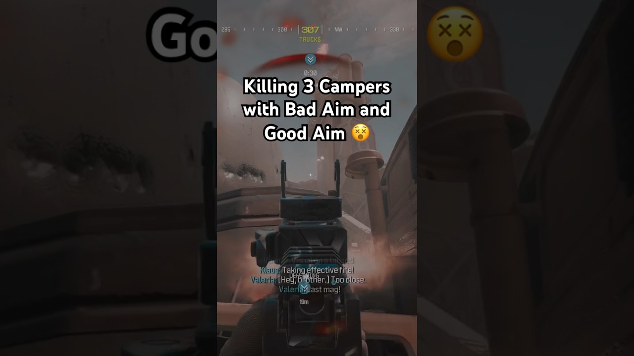 COD:MW3 Bad Aim vs Good Aim 