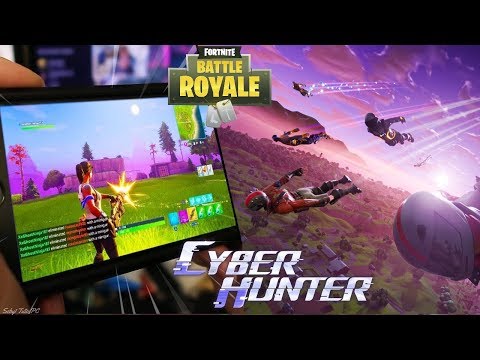 COMMENT INSTALLER FORTNITE SUR ANDROID ... OU CYBER HUNTER / TUTO