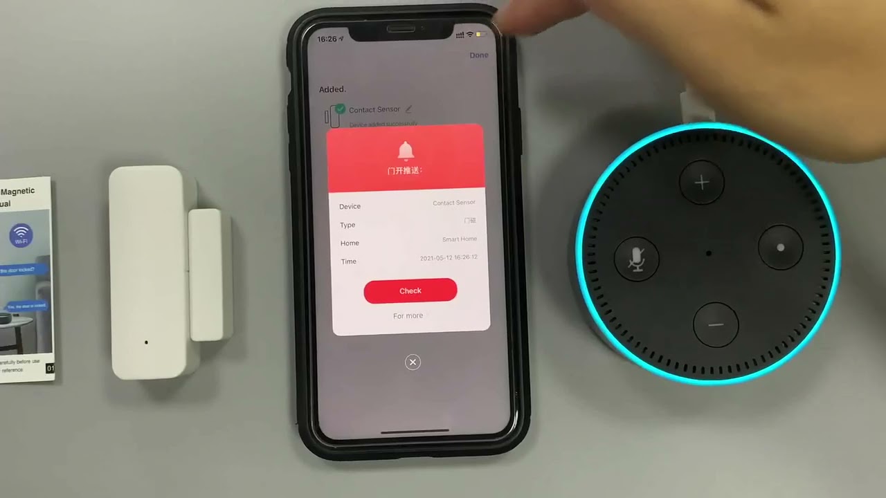 ALARMA SENSOR APERTURA TUYA V2B PUERTA WIFI APP ALEXA GOOGLE HOME ⋆ Starware