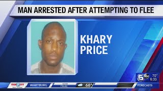 Greeneville man arrested after attempting to flee