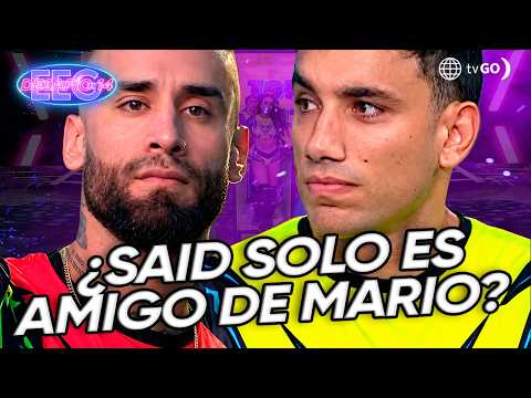 Katia Palma questions Said Palao about his comments on his friendships | EEG Desafío 14