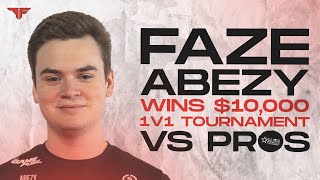 Information FAZE ABEZY WINS $10,000 1V1 TOURNAMENT VERSUS PRO CALL OF DUTY LEAGUE PLAYERS News
