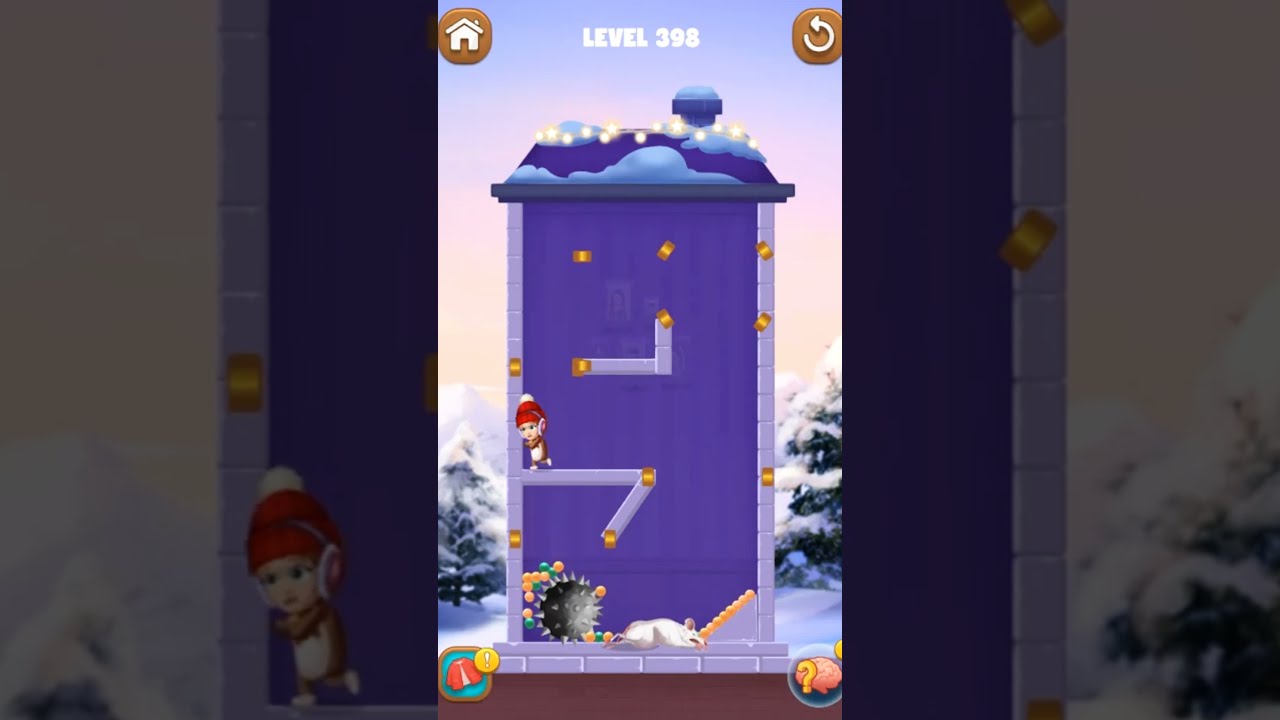 😲🏠Pin Game Android - Home Pin 2🤔😱Level 398